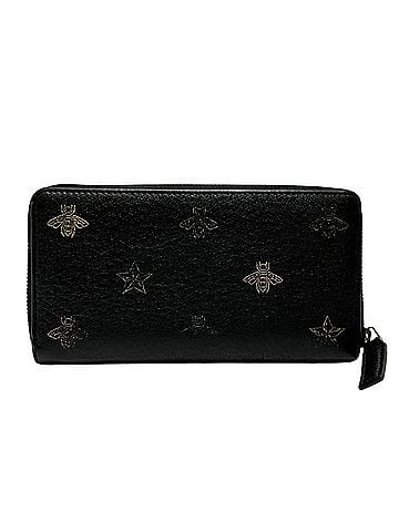 Gucci Gucci Bee &amp; Star Round Zip Wallet Long Leather 495062 (view 2)