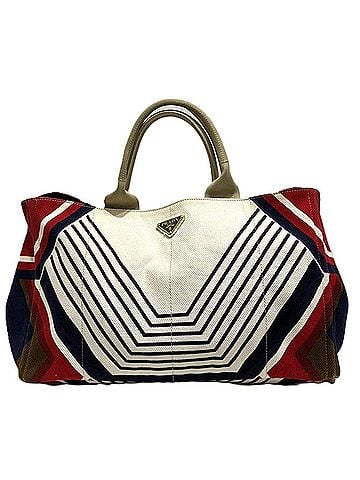 Prada Prada Canapa Canvas Tote Bag BN1872 (view 1)