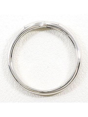 Céline Celine PT1000 Platinum Ring, 1 Diamond (0.02ct), Ruby, Total Weight 5.4g, Like New Condition. (view 2)