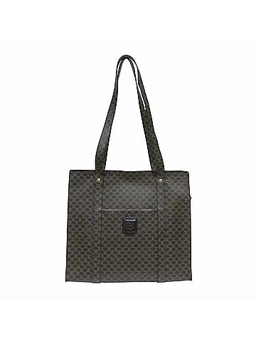 Céline Celine Old Macadam Tote Bag x Leather (view 1)