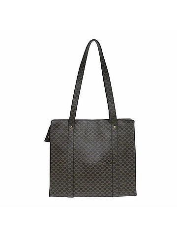 Céline Celine Old Macadam Tote Bag x Leather (view 2)