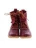 L.L.Bean 100% Leather Burgundy L.L.Bean Rain Boots Size 11 - photo 2