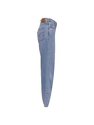 Levi's Levi's High-Rise Wide-Leg Jeans in Blue Cotton (view 2)