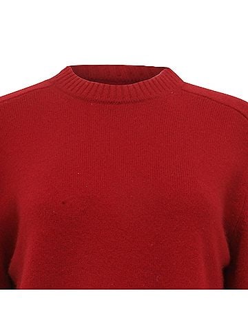LOULOU LouLou Studio Safi Sweater in Red Cashmere (view 2)