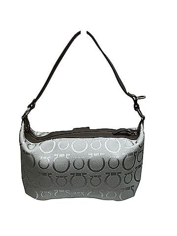 Salvatore Ferragamo Salvatore Ferragamo accessory pouch/handbag, Gancini canvas, AU-22 (view 2)