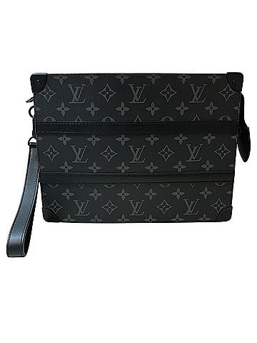 Louis Vuitton Louis Vuitton Trunk Pochette Clutch Bag, Monogram Eclipse, Toile Canvas, M45937 (view 1)