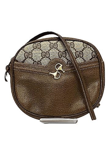 Gucci Gucci shoulder bag, horsebit design, leather. (view 1)