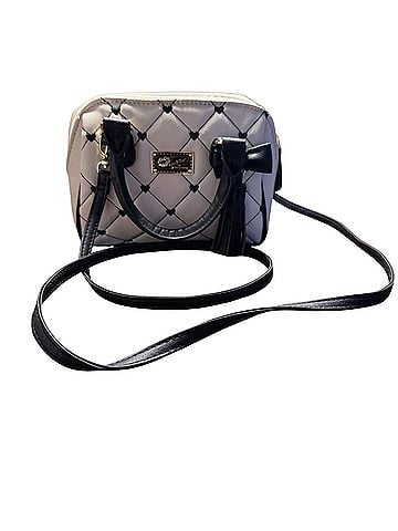 Betsey Johnson Leather Satchel (view 1)