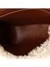 Céline 100% Shearling Tan Triomphe Shoulder Bag Shearling Mini One size - photo 5