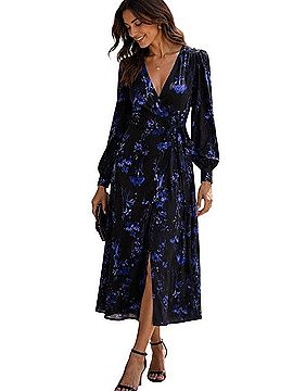Chelsea28 Wrap Midi Dress Casual Dress (view 1)