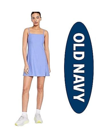 Old Navy PowerSoft Cami Active Dress Casual Dress (view 1)