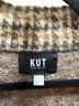 Kut from the Kloth Houndstooth Brown Black Jacket Size XS - photo 3