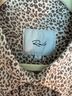 Rails Animal Print Brown Ivory Short Sleeve Button-Down Shirt Size L - photo 3