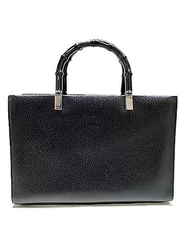 Gucci Gucci Bamboo 2-Way Handbag, Leather, 0021035 002045 (view 1)