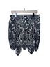 Express 100% Nylon 100% Polyester Floral Black Tan Formal Skirt Size 10 - photo 1