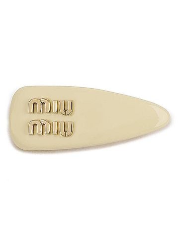 Miu Miu Patent Leather Hair Clip (view 2)