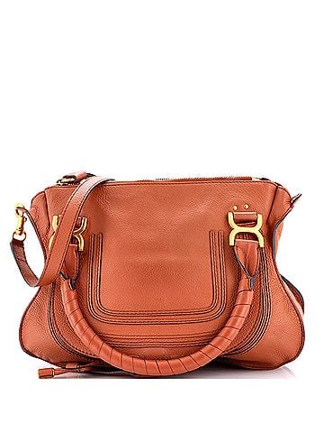 Chloé Marcie Satchel Leather Small (view 1)