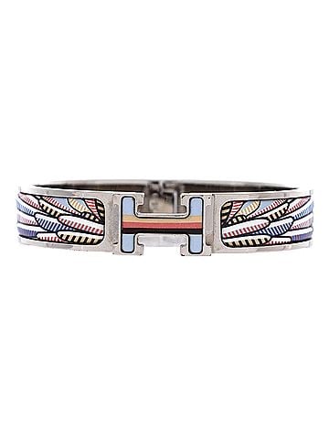 Hermès Clic H Bracelet Printed Enamel Narrow (view 1)
