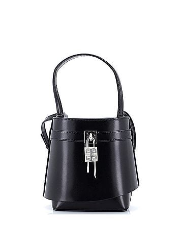 Givenchy GV Shark Lock Bucket Bag Leather (view 1)