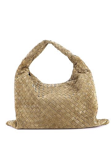 Bottega Veneta Hop Hobo Intrecciato Suede Large (view 1)
