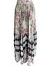 Rococo Sand 100% Polyester 100% Viscose Floral Multi Color Formal Skirt Size M - photo 9