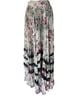 Rococo Sand 100% Polyester 100% Viscose Floral Multi Color Formal Skirt Size M - photo 10