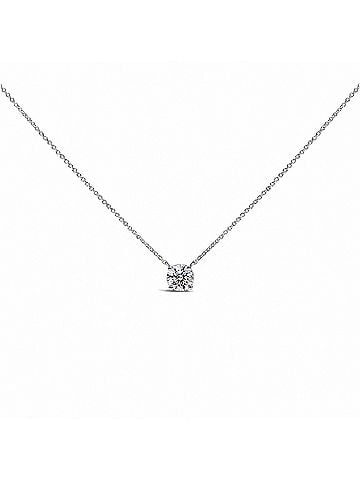 Haus of Brilliance 14K White Gold 1.00 Cttw Lab Grown Diamond Solitaire Pendant (view 1)