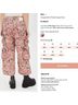 R13 100% Cotton Floral Pink Cargo Pants Size 27 waist - photo 8