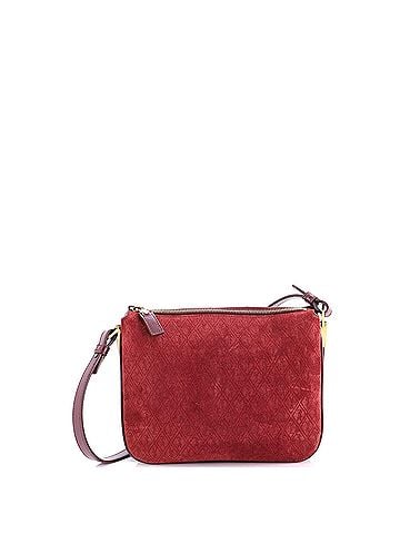 Saint Laurent Zip Crossbody Bag Monogram All Over Suede Small (view 1)