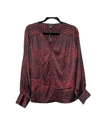 White House Black Market Long Sleeve Blouse (view 1)
