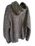 Comfrt Animal Print Gray Pullover Hoodie Size XL - photo 2
