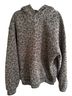Comfrt Animal Print Gray Pullover Hoodie Size XL - photo 1