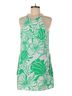 Lilly Pulitzer 100% Polyester Floral Green White Romper Size 8 - photo 1