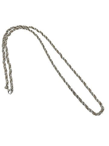 Tiffany & Co. TIFFANY&amp;Co. Tiffany Vintage Twist Rope Necklace, Sterling Silver 925, 18K Yellow Gold, Silver, 208-4 (view 1)
