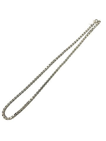 Tiffany & Co. TIFFANY&amp;Co. Tiffany Vintage Venetian Necklace, Sterling Silver 925 Chain Choker, 96974 (view 1)