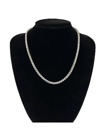 Tiffany & Co. TIFFANY&amp;Co. Tiffany Vintage Venetian Necklace, Sterling Silver 925 Chain Choker, 96974 (view 2)