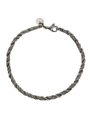 Tiffany & Co. TIFFANY&amp;Co. Tiffany Vintage Twist Rope Bracelet, Sterling Silver 925, 18K Yellow Gold, Accessory 455-9 (view 1)