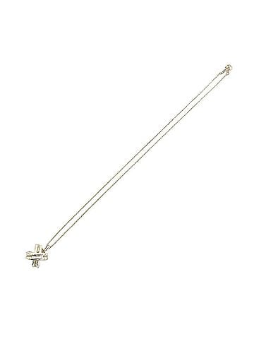 Tiffany & Co. TIFFANY&amp;Co. Tiffany Vintage Signature Cross Necklace, Sterling Silver 925 Pendant Choker, 609-1 (view 1)