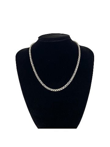 Tiffany & Co. TIFFANY&amp;Co. Tiffany Vintage Venetian Necklace, Sterling Silver 925 Chain Choker, Accessory, 480-5 (view 2)