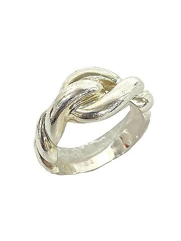 Hermès HERMES Torsade Ring, Sterling Silver 925, Accessory, Men's &amp; Women's, Silver, 11643 (view 1)