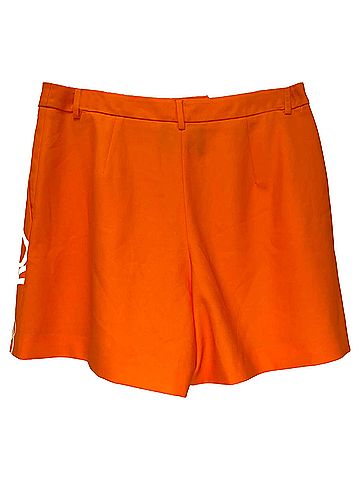 Moschino Moschino Boutique Fruit-Print Shorts in Orange Polyester (view 2)