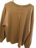 Blu Pepper Brown Long Sleeve Top Size S - photo 2