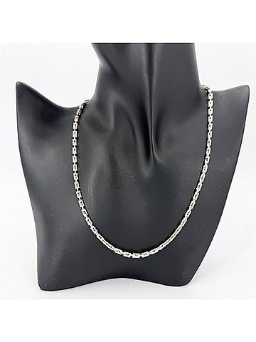 Hermès Hermes necklace for men and women, Hercules necklace, 42cm, vintage jewelry accessory, 925 sterling silver, approximately 10.1g. (view 2)