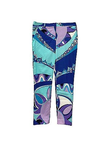 Emilio Pucci Emilio Pucci Printed Trousers in Multicolor Cotton (view 1)