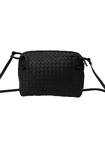 Bottega Veneta BOTTEGA VENETA Vintage Intrecciato Leather Shoulder Bag, Brown, 37612 (view 1)
