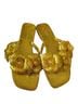 Jeffrey Campbell Print Gold Multi Color Sandals Size 7 - photo 1