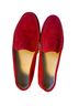 M. Gemi 100% Suede Red Flats Size EU 42 - photo 1