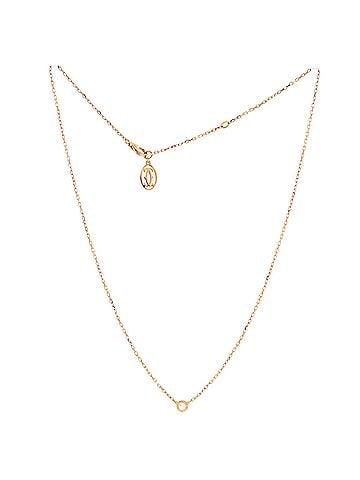 Cartier Cartier D'Amour Pendant Necklace 18K Rose Gold with Diamond Small (view 2)