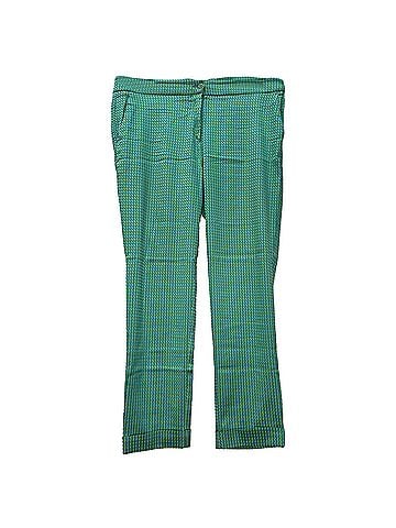 ETRO Etro Jacquard Straight-Leg Trousers in Green Viscose (view 1)