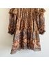Ulla Johnson 96% Silk 4% Lurex 100% Polyester Floral Multi Color Cocktail Dress Size 2 - photo 8